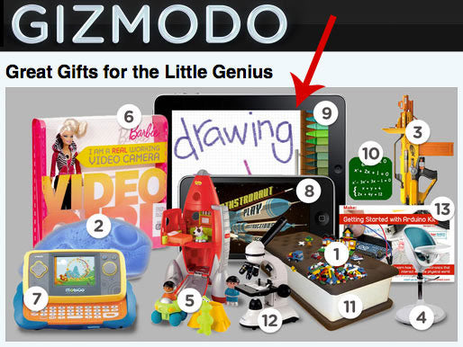 Drawing Pad is on Gizmodo's Gift Guide